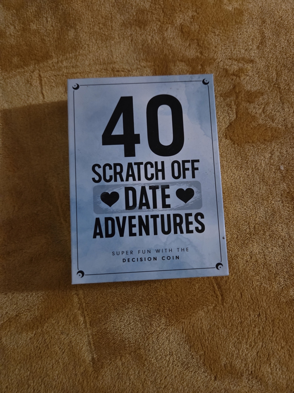 40 Scratch-Off Date Adventures Card Set - Blue